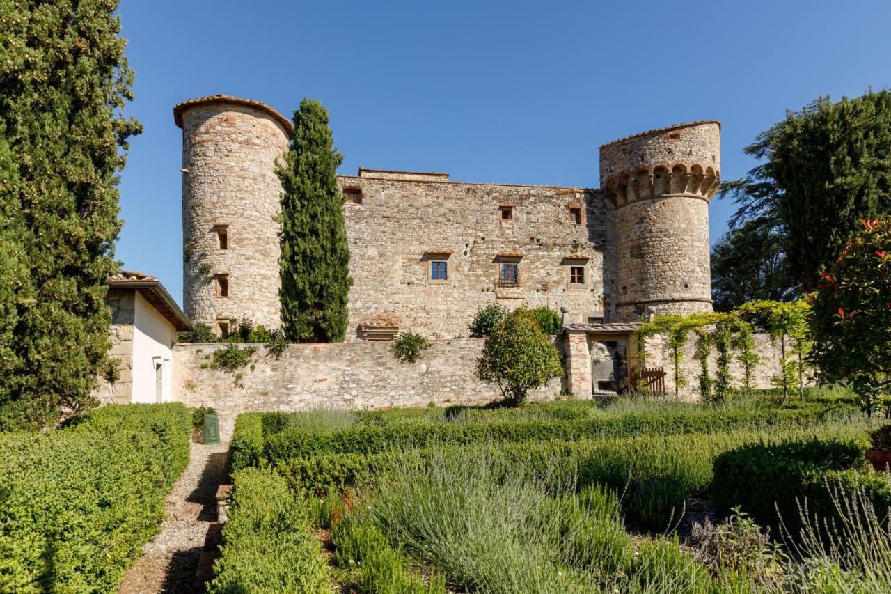 Castello Di Meleto Pension Gaiole in Chianti Buitenkant foto