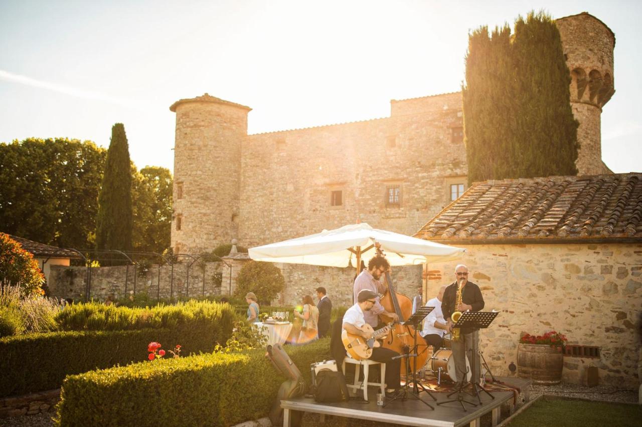 Castello Di Meleto Pension Gaiole in Chianti Buitenkant foto