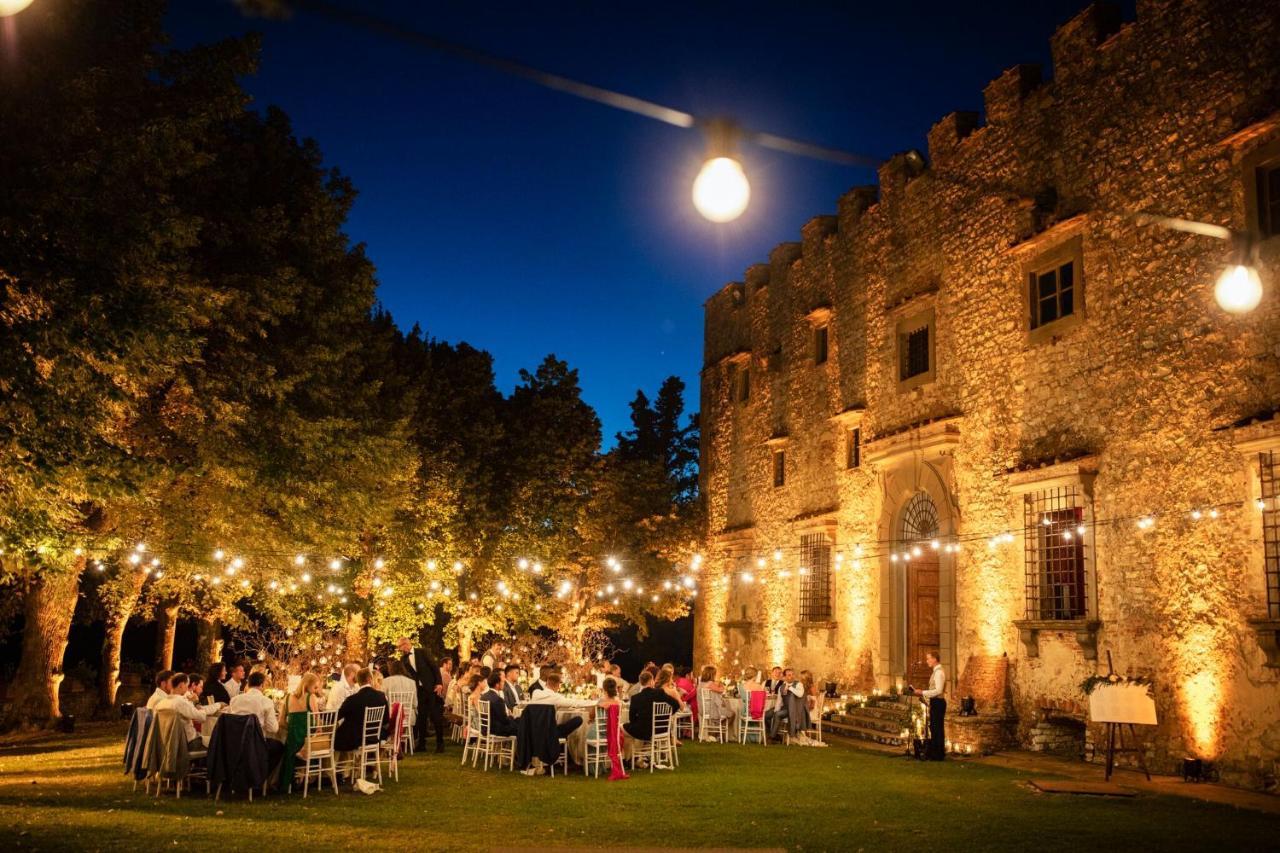 Castello Di Meleto Pension Gaiole in Chianti Buitenkant foto