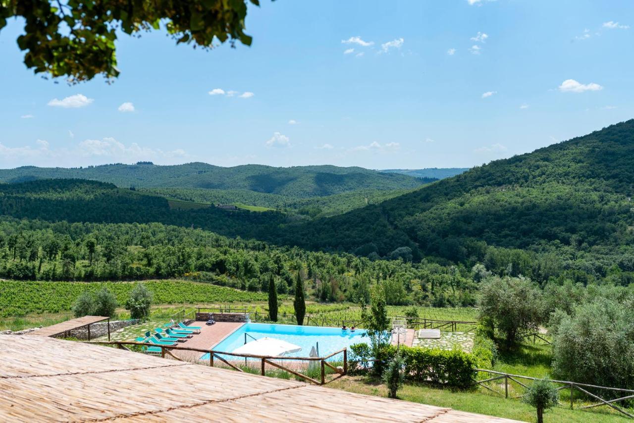 Castello Di Meleto Pension Gaiole in Chianti Buitenkant foto