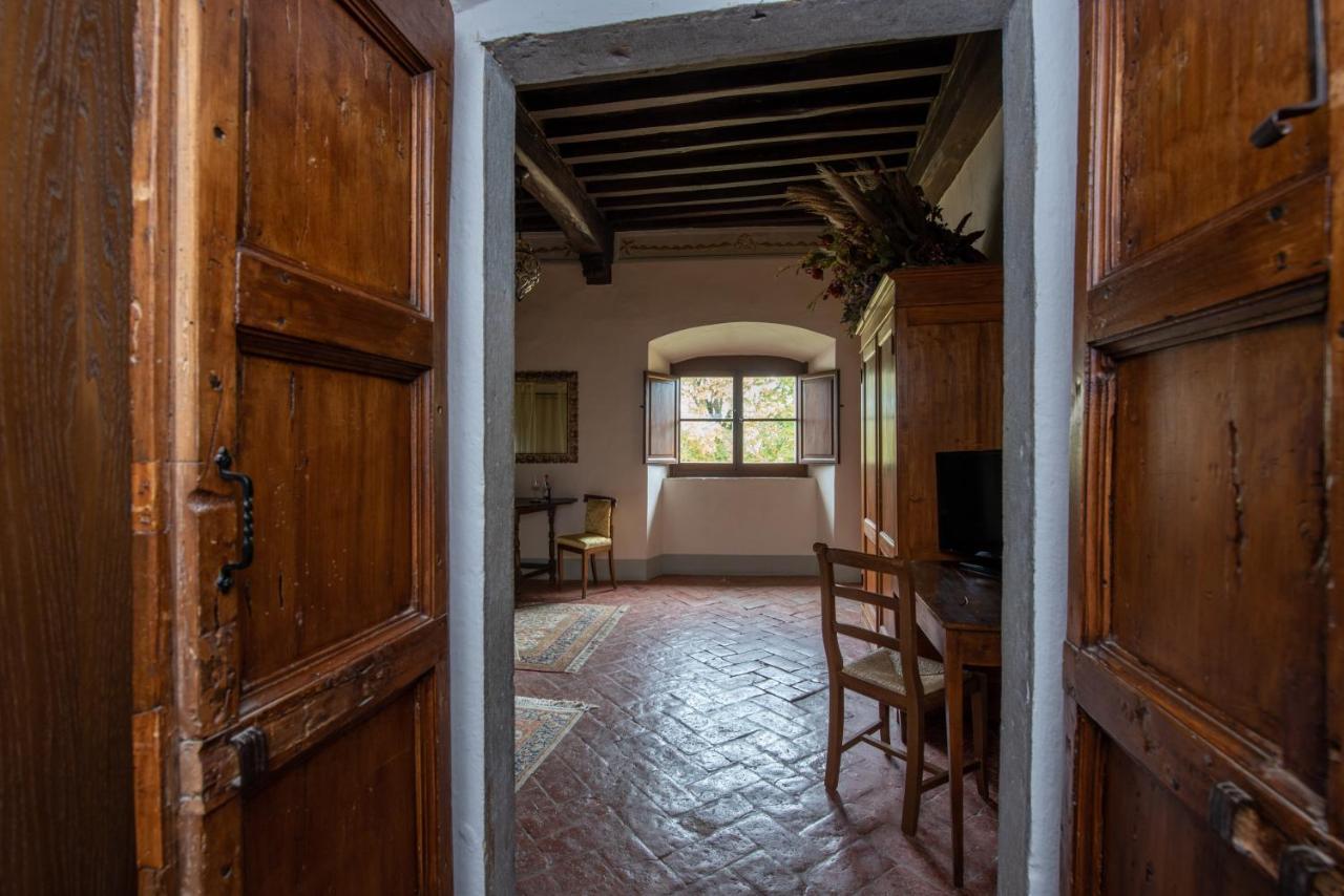 Castello Di Meleto Pension Gaiole in Chianti Buitenkant foto