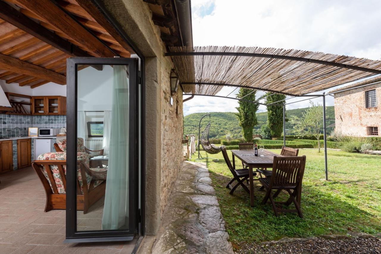 Castello Di Meleto Pension Gaiole in Chianti Buitenkant foto