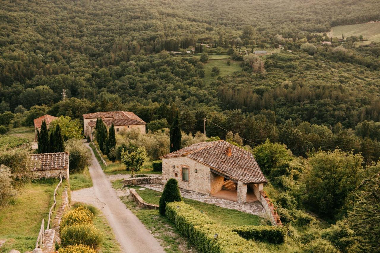 Castello Di Meleto Pension Gaiole in Chianti Buitenkant foto
