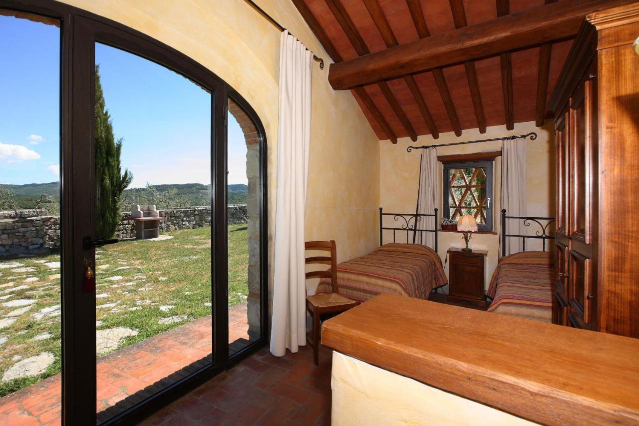Castello Di Meleto Pension Gaiole in Chianti Buitenkant foto