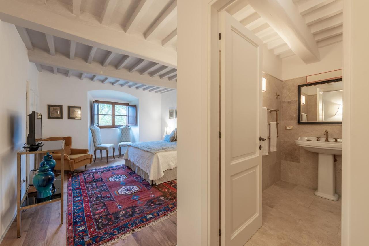 Castello Di Meleto Pension Gaiole in Chianti Buitenkant foto