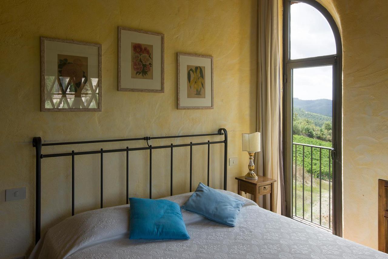 Castello Di Meleto Pension Gaiole in Chianti Buitenkant foto